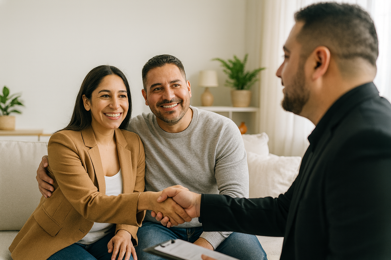 Innova Realty Group agent preparing a Houston home for sale